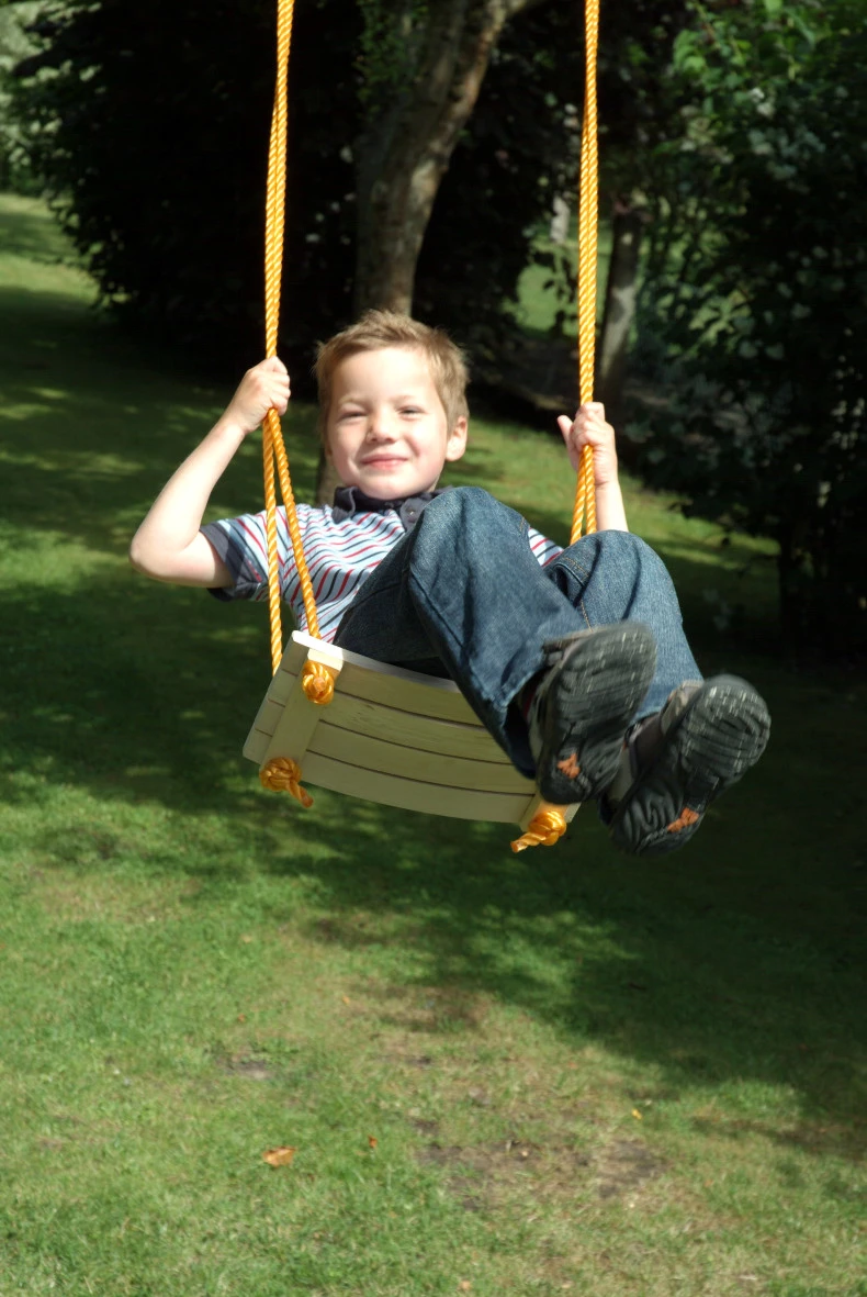 Conacord Gebogene Brettschaukel Aus Hartholz 4 Conacord Gebogene Brettschaukel Aus Hartholz – Bild 2