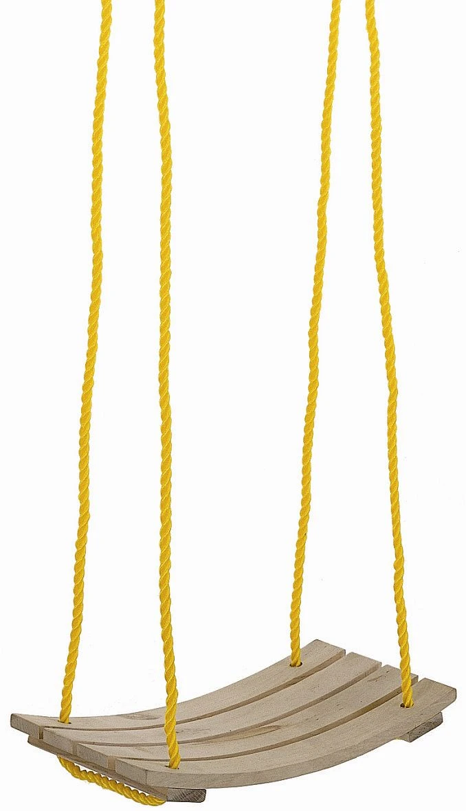 Conacord Gebogene Brettschaukel Aus Hartholz 3 Conacord Gebogene Brettschaukel Aus Hartholz