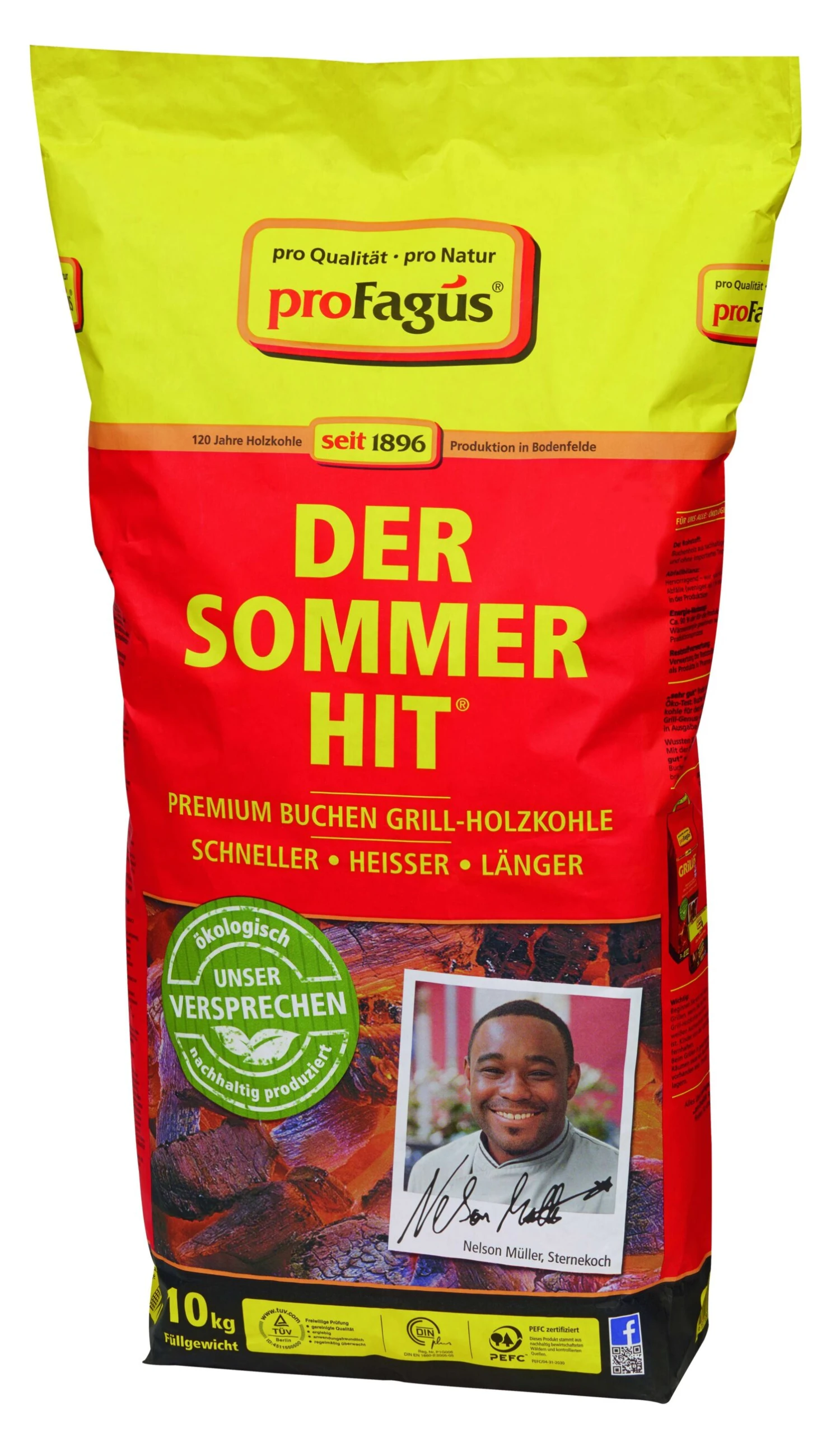 ProFagus Grill-Holzkohle 10 Kg Der Sommer Hit 3 ProFagus Grill-Holzkohle 10 Kg Der Sommer Hit