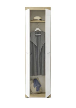 Bega-Gruppe Garderobenschrank Nola -Heimtextilien 018253 nola gd 70 055 t2 frontal offen d freisteller