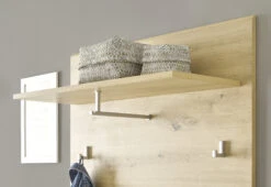 Bega-Gruppe Garderobenpaneel Nola -Heimtextilien 018264 nola gd 31 055 t2 detail hutablage kleiderstange kleiderhaken