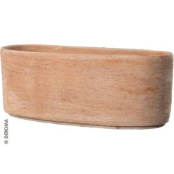 Deroma Pflanzkasten Oval Luna Terracotta, 33cm