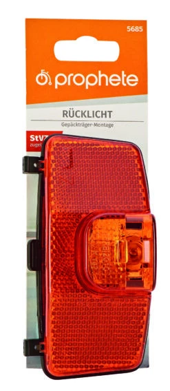 Prophete Gepäckträger Reflektor Mit Rücklicht 10 Prophete Gepäckträger Reflektor Mit Rücklicht -Heimtextilien 026832 4