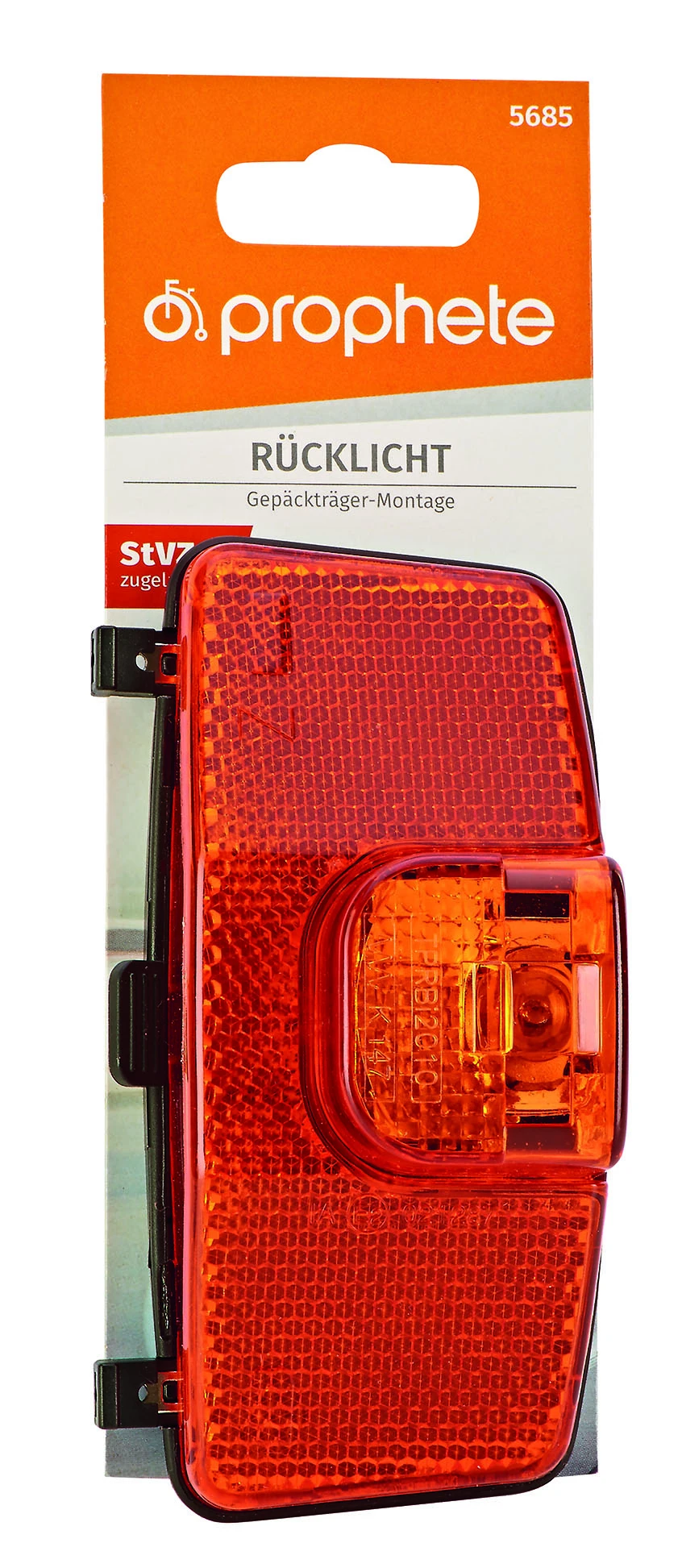 Prophete Gepäckträger Reflektor Mit Rücklicht 6 Prophete Gepäckträger Reflektor Mit Rücklicht – Bild 4