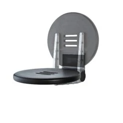 Ridder Dusch-Klappsitz "Deluxe", Schwarz -Heimtextilien 031940 3