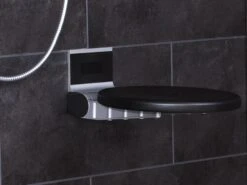 Ridder Dusch-Klappsitz "Deluxe", Schwarz -Heimtextilien 031940 4