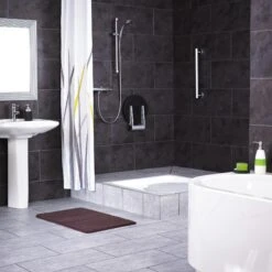 Ridder Dusch-Klappsitz "Deluxe", Schwarz -Heimtextilien 031940 6