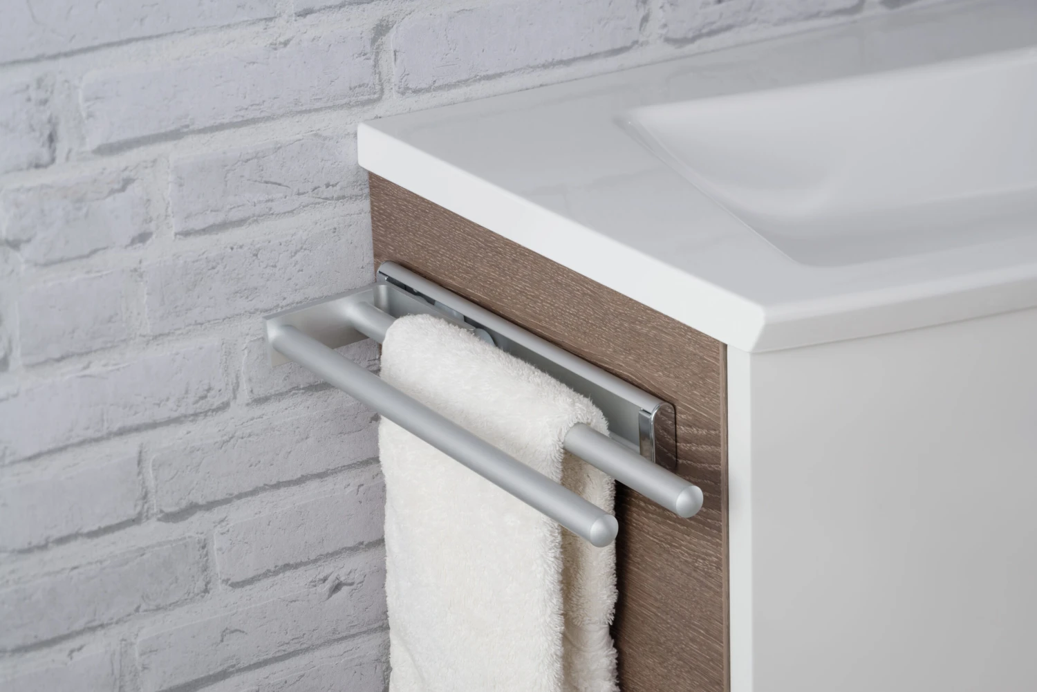 Fackelmann Handtuchstange 4 Fackelmann Handtuchstange – Bild 2