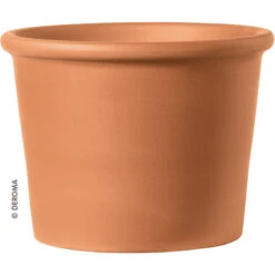 Deroma Pflanztopf Cilindro Bordato Cotto, 38cm -Heimtextilien 0726232005643mpfccpubpwk4y