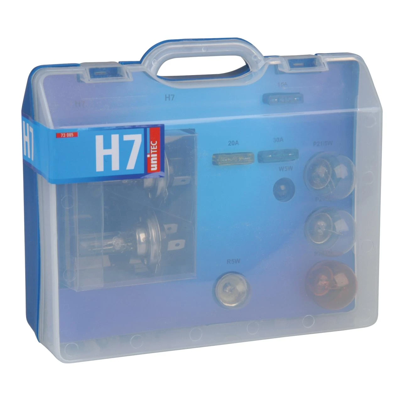 Unitec Ersatzlampenkoffer H7 3 Unitec Ersatzlampenkoffer H7