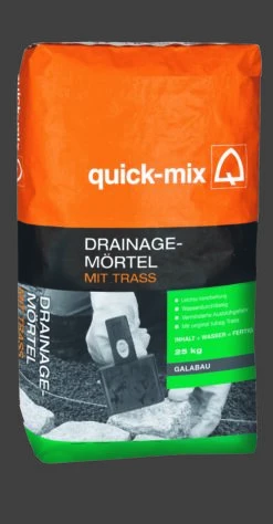 Drainagemörtel 25 Kg Von Quick Mix
