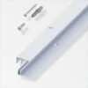 Alfer Abschluss-Profil Und Träger-Profil, 7-15mm, Silber 2 Alfer Abschluss-Profil Und Träger-Profil, 7-15mm, Silber -Heimtextilien 100494 abschluss profil