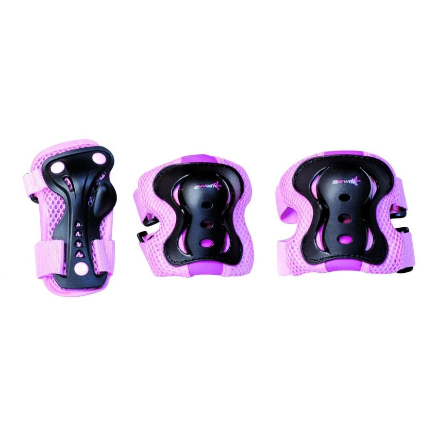 Muuwmi Protektoren- Set, Gr. S, Pink 3 Muuwmi Protektoren- Set, Gr. S, Pink