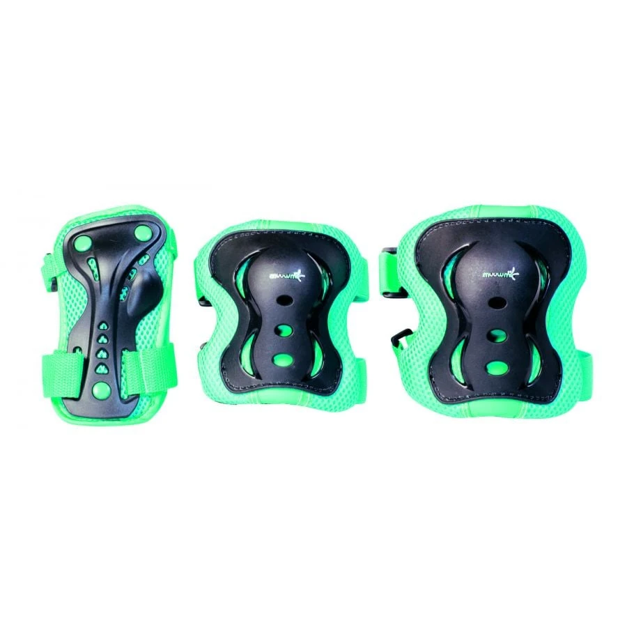 Muuwmi Protektoren- Set, Gr. M, Türkis 3 Muuwmi Protektoren- Set, Gr. M, Türkis