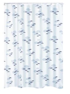 Ridder Textil-Duschvorhang Helgoland, Weiß