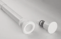 Ridder Duschvorhangstange Weiß, 110-245cm -Heimtextilien 141750 4