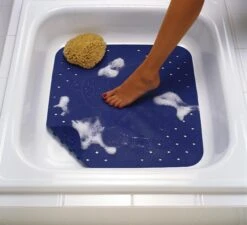 Ridder Antirutschmatte Plattfuß, Blau -Heimtextilien 142267 2