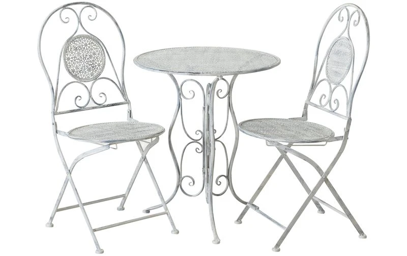 Boltze Möbelset Casaya "Lilli" 3-teilig, Grau 3 Boltze Möbelset Casaya "Lilli" 3-teilig, Grau