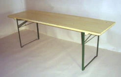 E+A Festzelttisch Natur Standard, 70cm