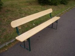 E+A Lehnenbank Natur Fichte Standard