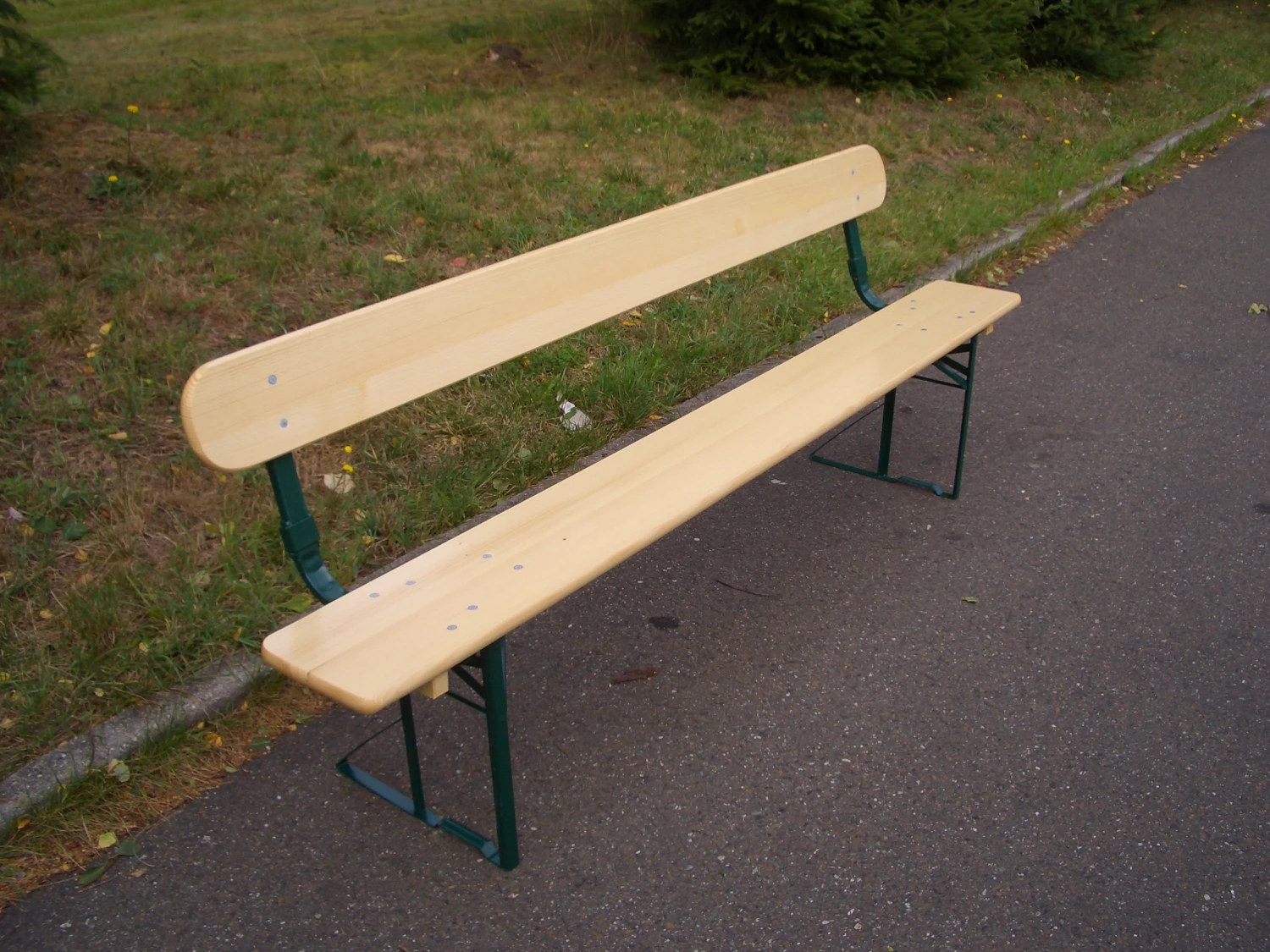 E+A Lehnenbank Natur Fichte Standard 3 E+A Lehnenbank Natur Fichte Standard