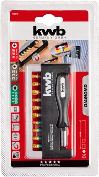 Kwb Handy Bit-Box Diamant, 12-tlg. 4 Kwb Handy Bit-Box Diamant, 12-tlg. – Bild 2