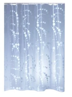 Ridder Duschvorhang Dots, Weiß