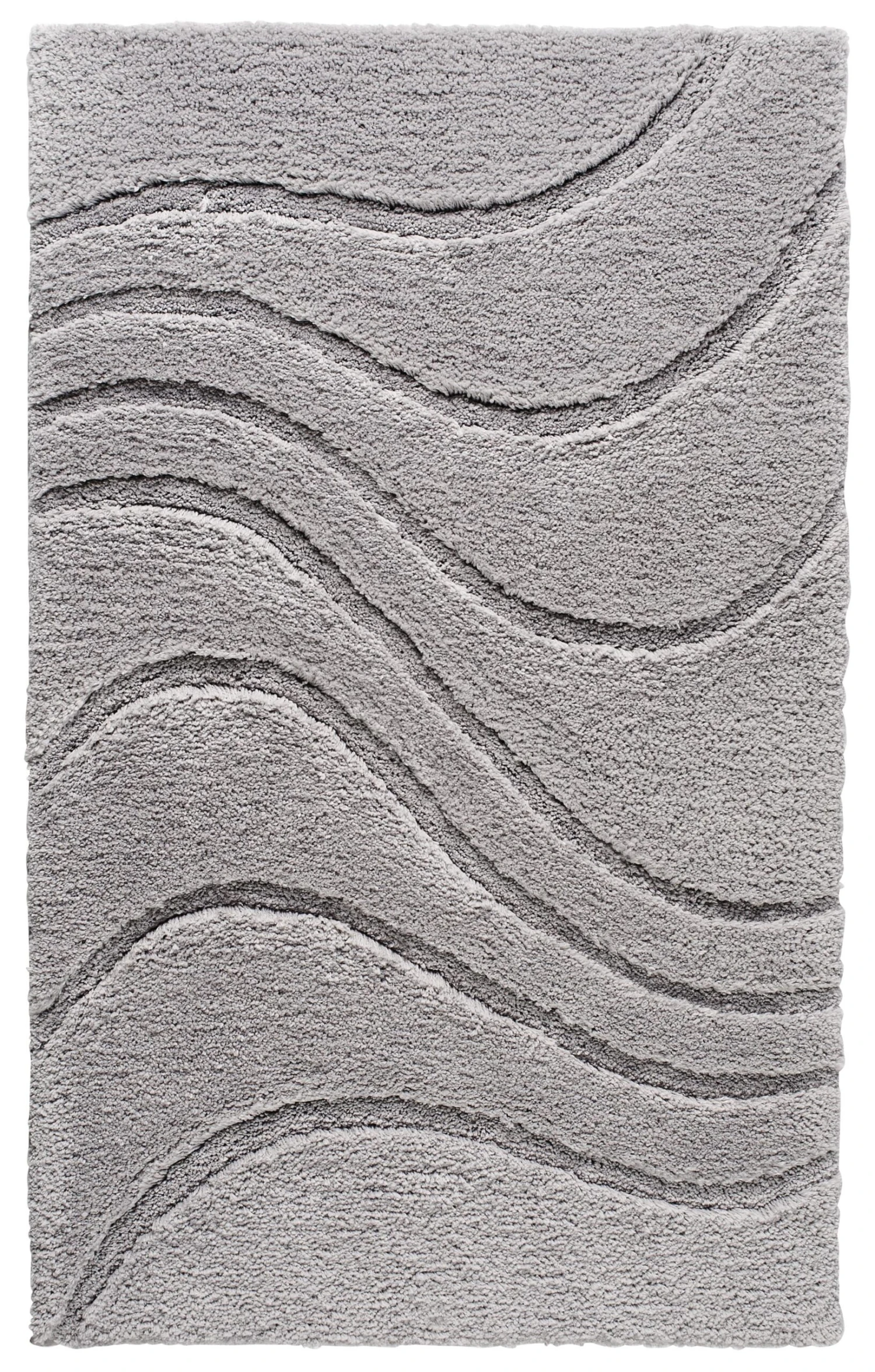 Ridder Badezimmerteppich La Ola, 60x90cm, Grau 3 Ridder Badezimmerteppich La Ola, 60x90cm, Grau