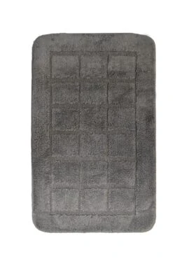 Ridder Badezimmerteppich Delhi, 50x80cm, Anthrazit