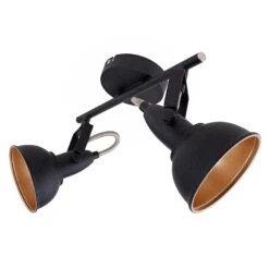 Briloner Deckenleuchte, Schwarz-gold, 2-flammig 10 Briloner Deckenleuchte, Schwarz-gold, 2-flammig -Heimtextilien 167912 4