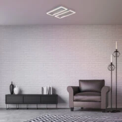 Briloner LED Deckenleuchte, Nickel-matt 11 Briloner LED Deckenleuchte, Nickel-matt -Heimtextilien 170879 6