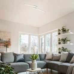 Briloner LED Deckenleuchte, 2-flammig, L: 78cm -Heimtextilien 170904 4