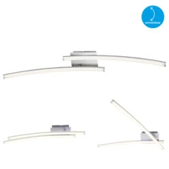 Briloner LED Deckenleuchte, 2-flammig, L: 78cm -Heimtextilien 170904 6