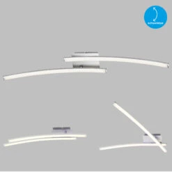 Briloner LED Deckenleuchte, 2-flammig, L: 78cm -Heimtextilien 170904 8