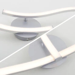 Briloner LED Deckenleuchte, 2-flammig -Heimtextilien 170905 2