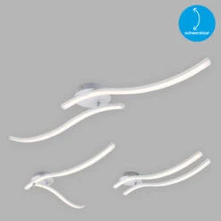 Briloner LED Deckenleuchte, 2-flammig -Heimtextilien 170905 7