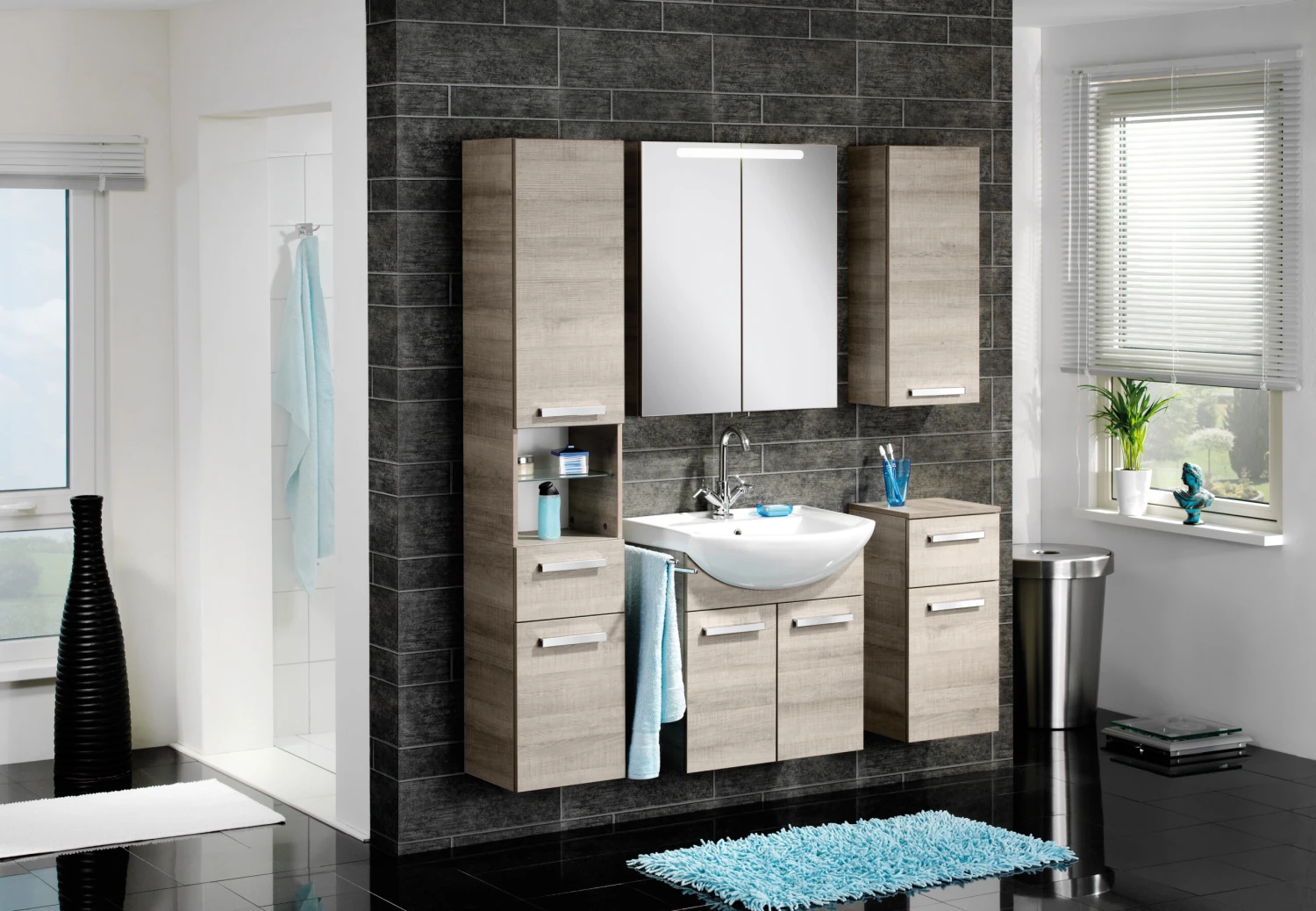 Fackelmann Spiegelschrank A-Vero 5 Fackelmann Spiegelschrank A-Vero – Bild 3