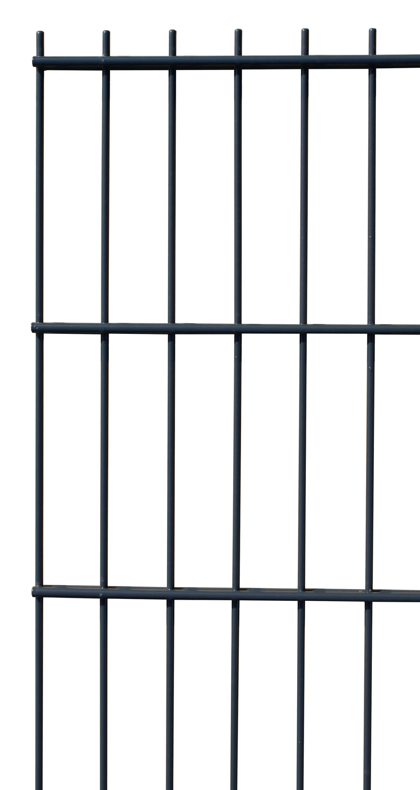 Hadra Doppelstabmatte 2000x1230mm, Anthrazit 3 Hadra Doppelstabmatte 2000x1230mm, Anthrazit