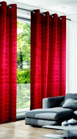 Albani Ösenschal Karo, Rot