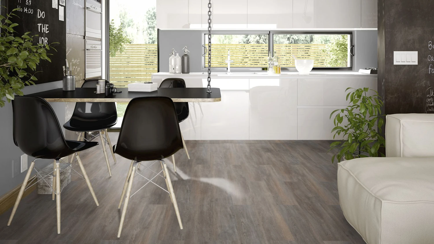 Classen Laminatboden Eiche Gebürstet Grau/braun 13 Classen Laminatboden Eiche Gebürstet Grau/braun – Bild 11