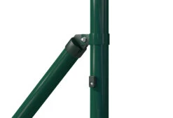 Hadra Zaunstrebe Grün, 34 X 2000 Mm, Schelle 38 Mm
