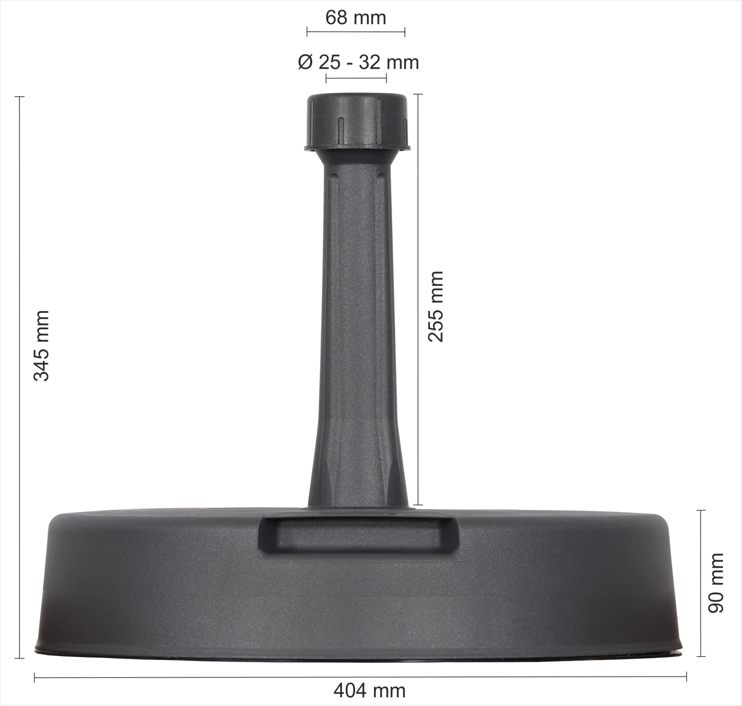 Schneider Schirmständer Beton, 20 Kg 3 Schneider Schirmständer Beton, 20 Kg