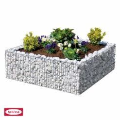 Bellissa Hochbeet 4-Eck Premium, 120x120x40cm