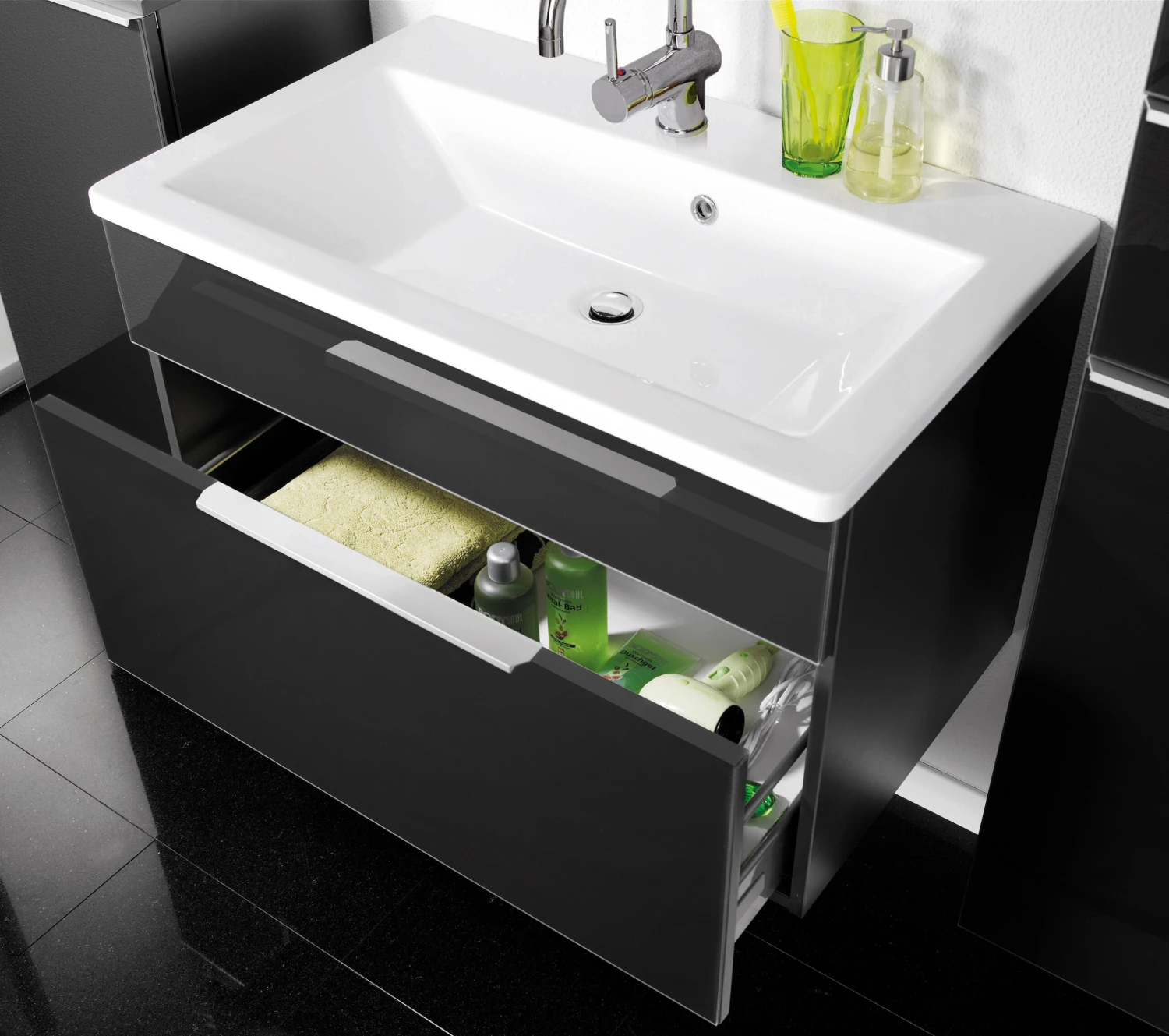 Fackelmann Waschtisch-Unterschrank Kara 3 Fackelmann Waschtisch-Unterschrank Kara – Bild 2