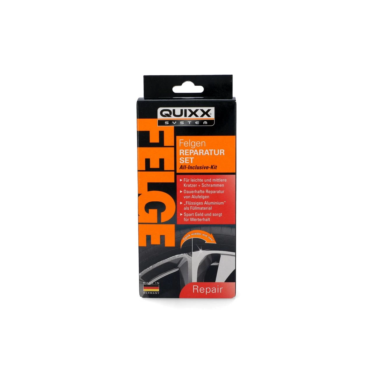 Quixx Felgen Reparatur-Set, 5tlg 3 Quixx Felgen Reparatur-Set, 5tlg