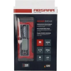 Absaar Batterieladegerät EVO 4.0, 4A, 6/12V -Heimtextilien 306703xrwzkei5j81ca