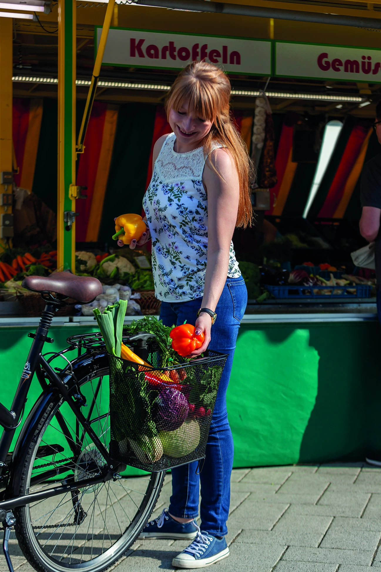 Prophete Fahrrad Einkaufskorb Mit Rollen 13 Prophete Fahrrad Einkaufskorb Mit Rollen – Bild 11