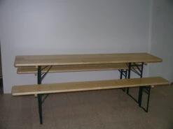 E+A Festzeltgarnitur Natur Standard, 70cm