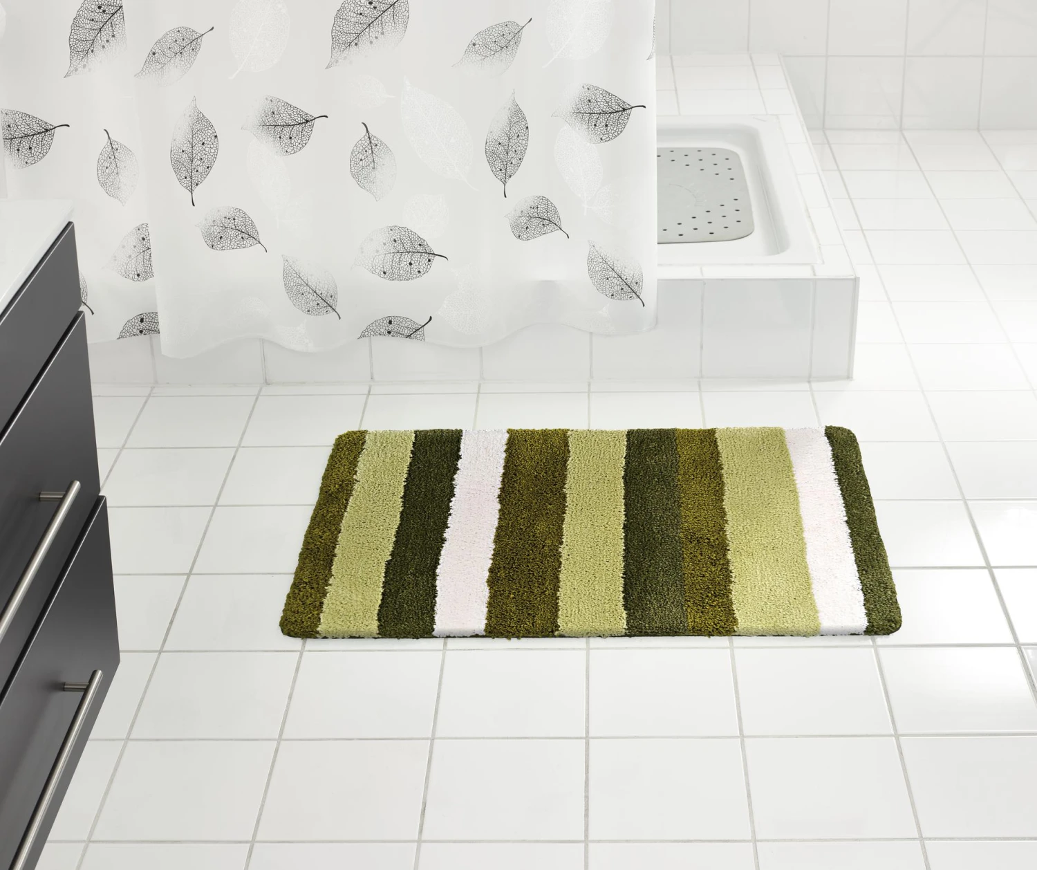 Ridder Badvorleger Carl, 55x50cm, Grün 4 Ridder Badvorleger Carl, 55x50cm, Grün – Bild 2