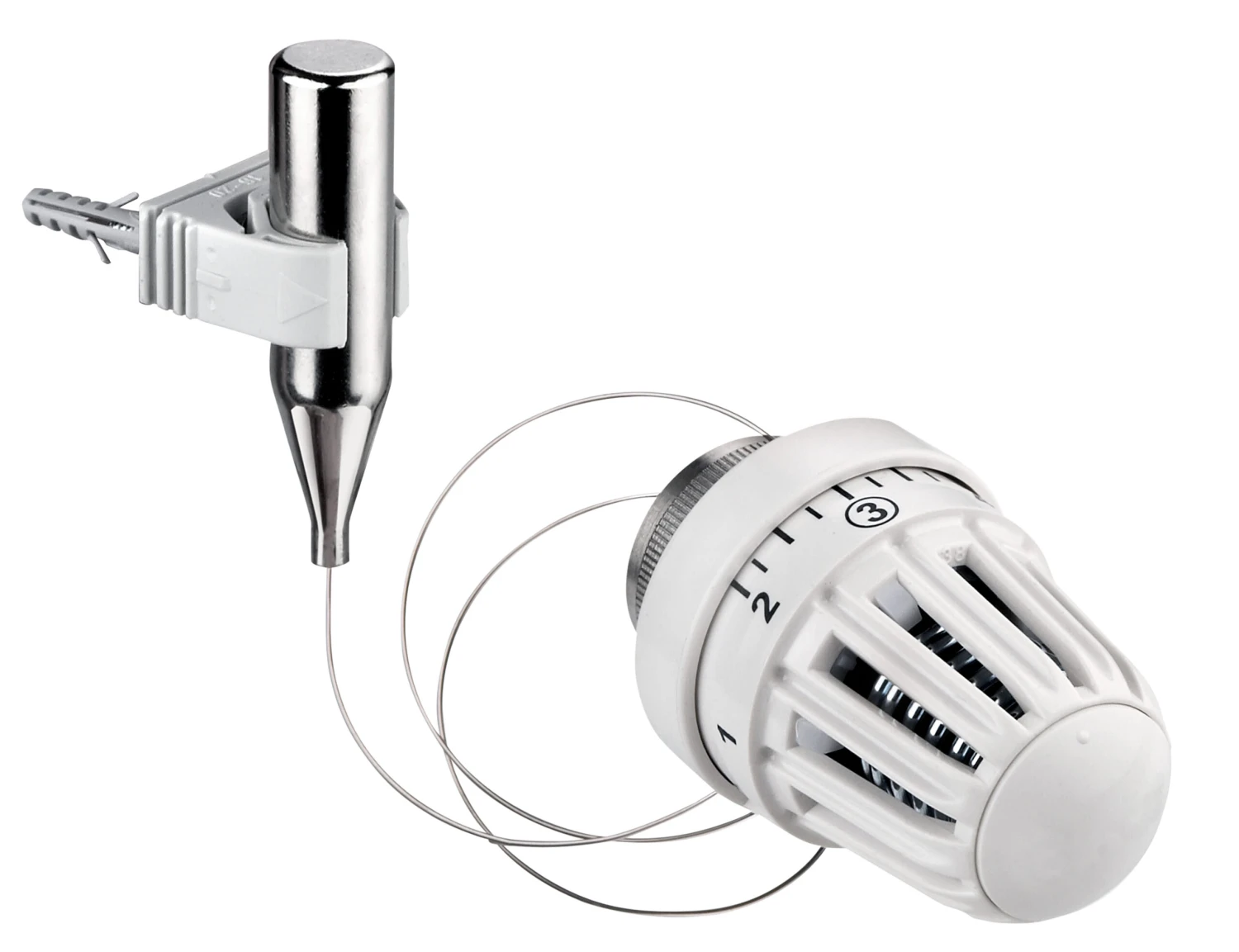 Cornat Thermostatkopf Mit Fernfühler, Kapillarrohr 2 M 3 Cornat Thermostatkopf Mit Fernfühler, Kapillarrohr 2 M